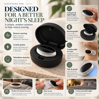 SleepVero Pro — Your Partner for Quieter Nights